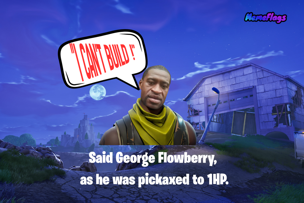 Funny "I Can't Build" Bedroom Flag