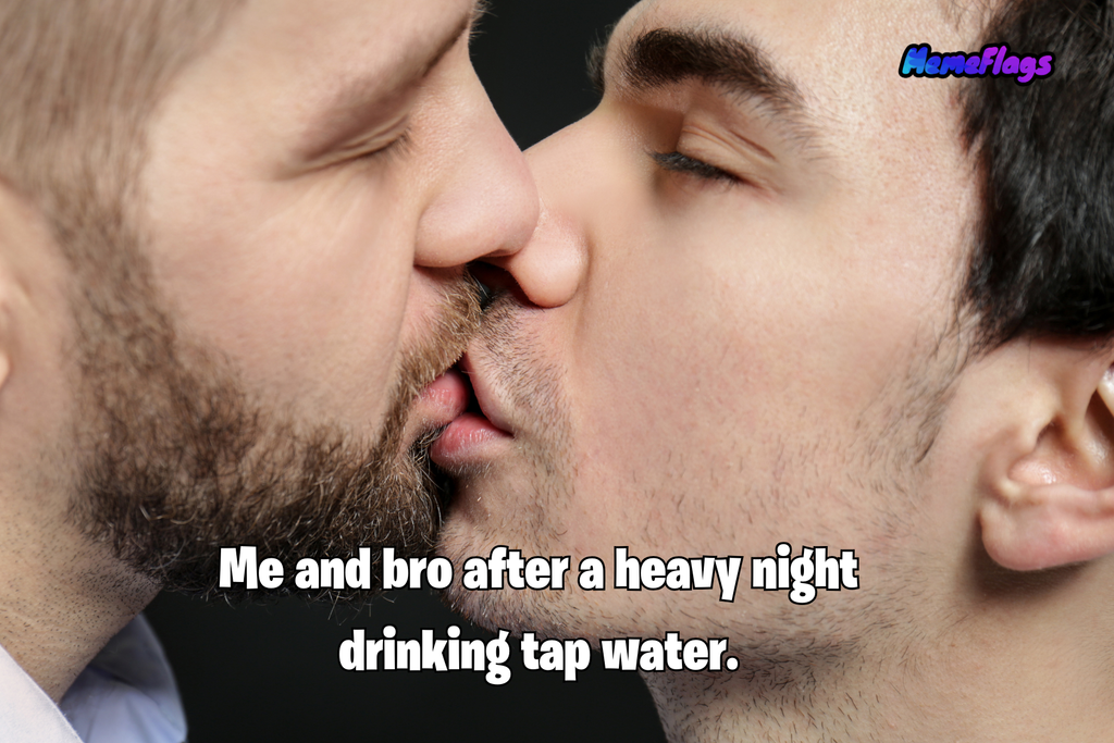 Funny "No Homo" Bedroom Flag