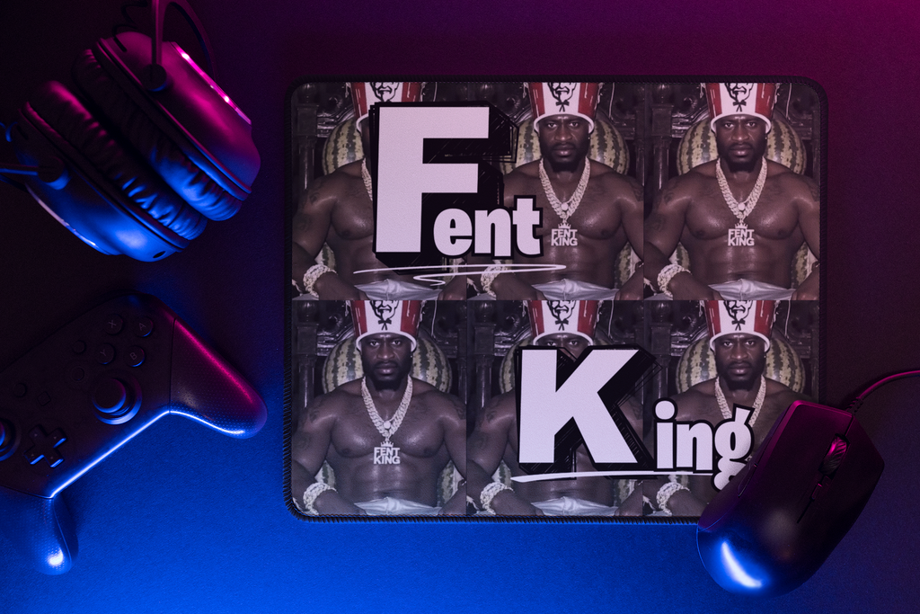 Funny "Fent King" Meme Mouse Pad