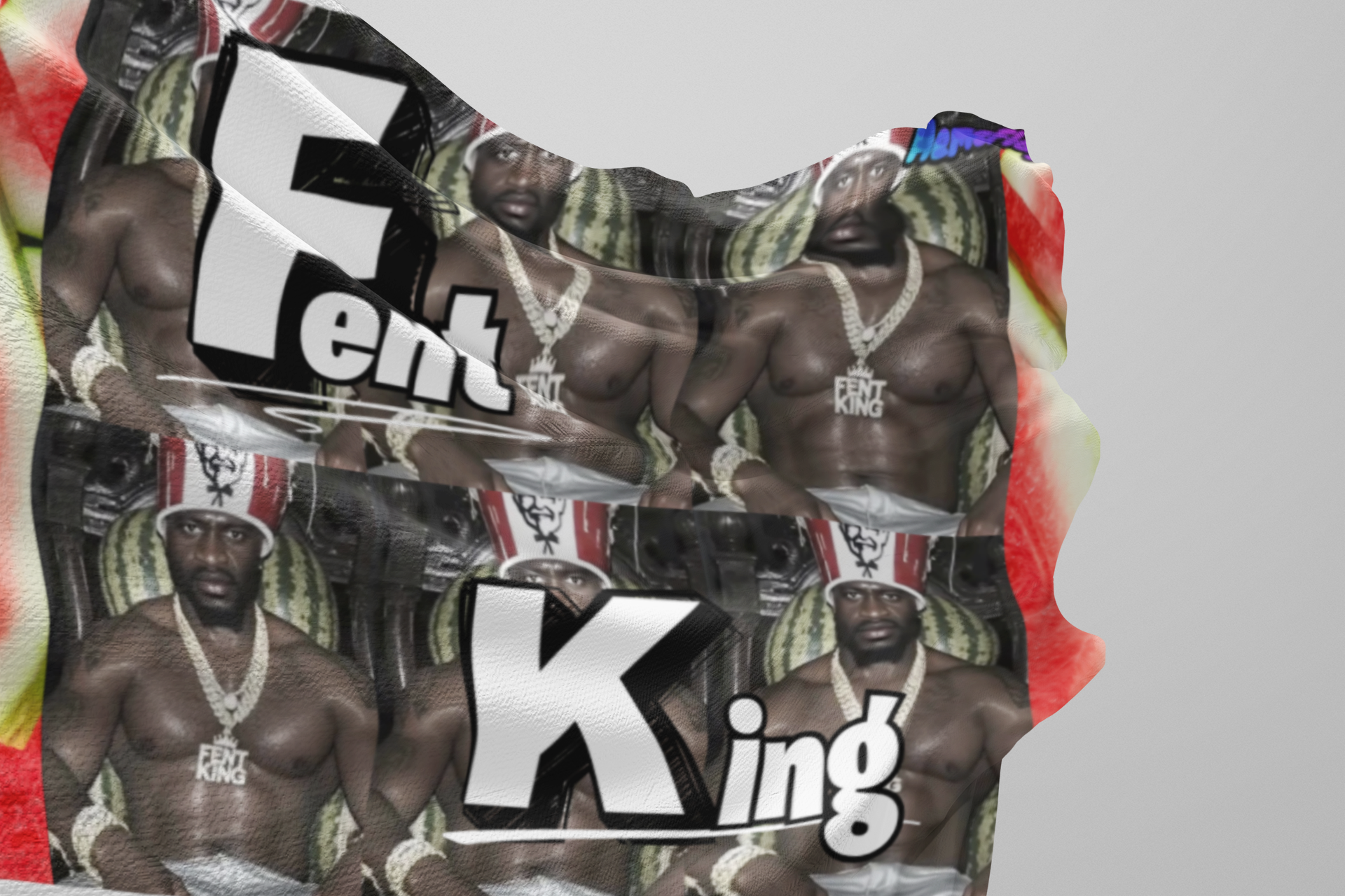 Funny "Fent King" Bedroom Flag