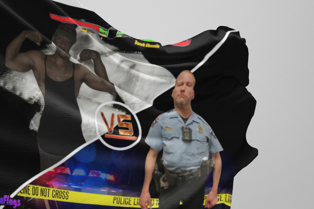 Funny "FL vs DC" Bedroom Flag