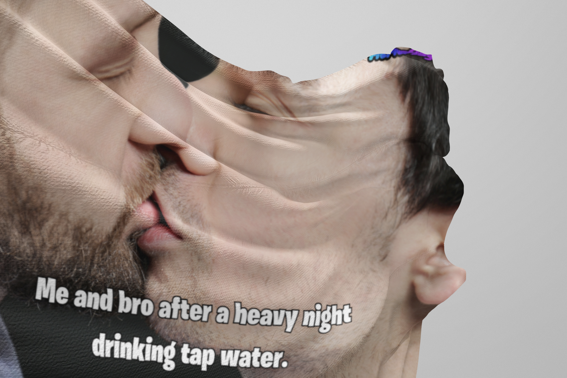 Funny "No Homo" Bedroom Flag