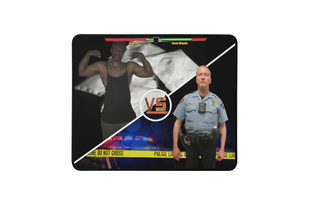 Funny "FL vs DC" Meme Mouse Pad