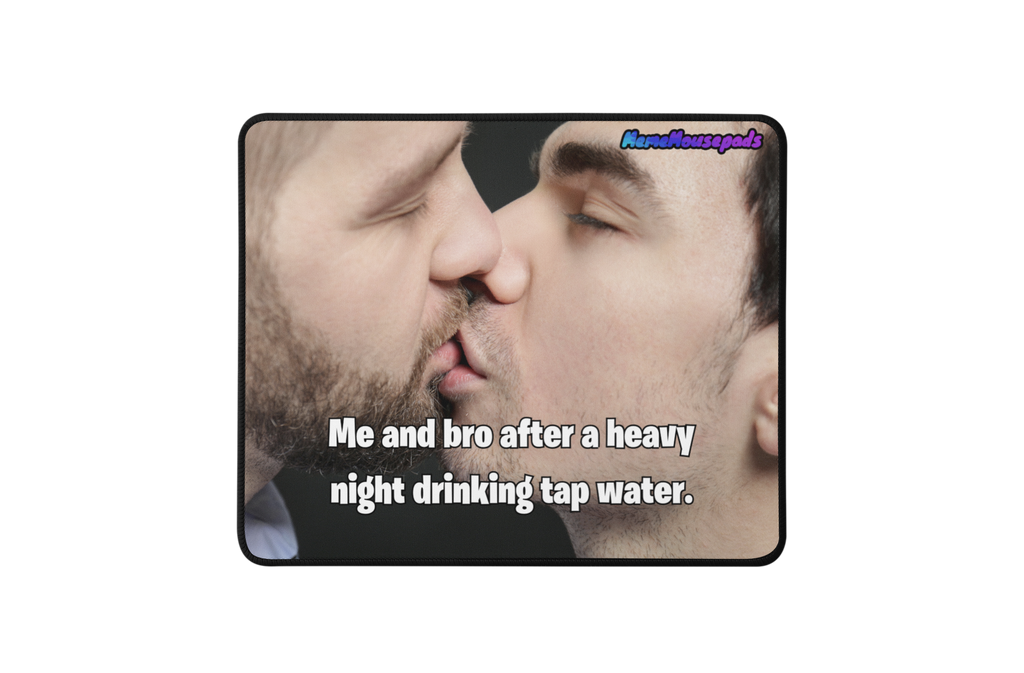 Funny "No Homo" Meme Mouse Pad