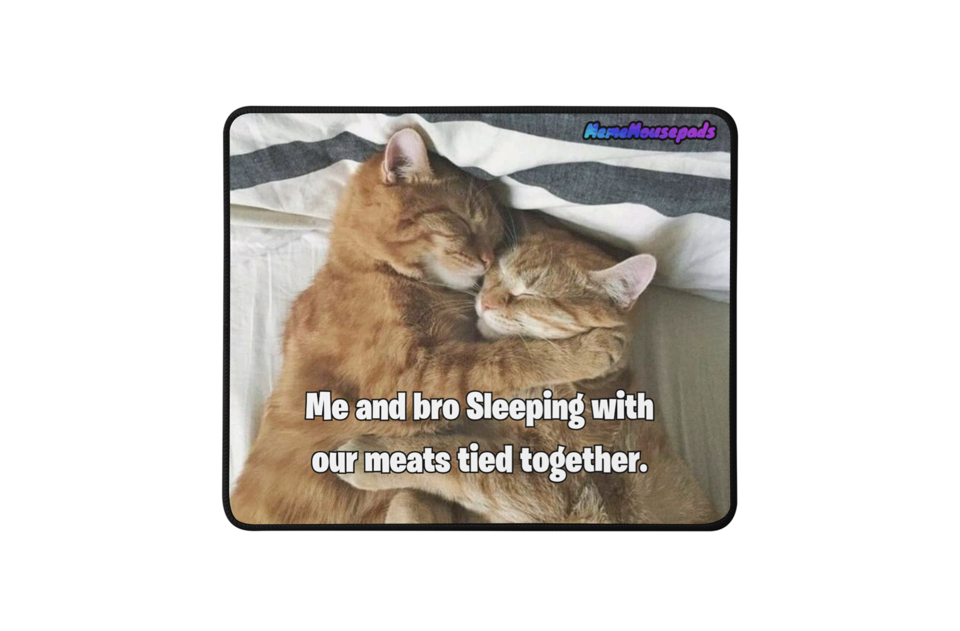 Funny "Tied Meats" Meme Mouse Pad