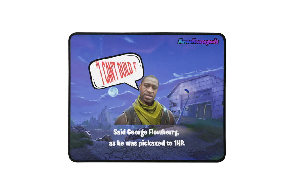 Funny "George Flowberry" Meme Mouse Pad